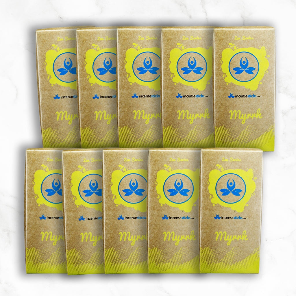 Myrrh Incense Cones Zen cone Incense 10 Packs 