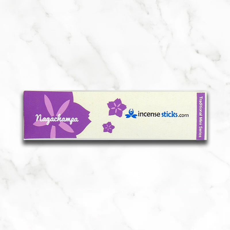 Nag Champa Incense 4.5” 10 Sticks Mini Traditional 1 Pack 