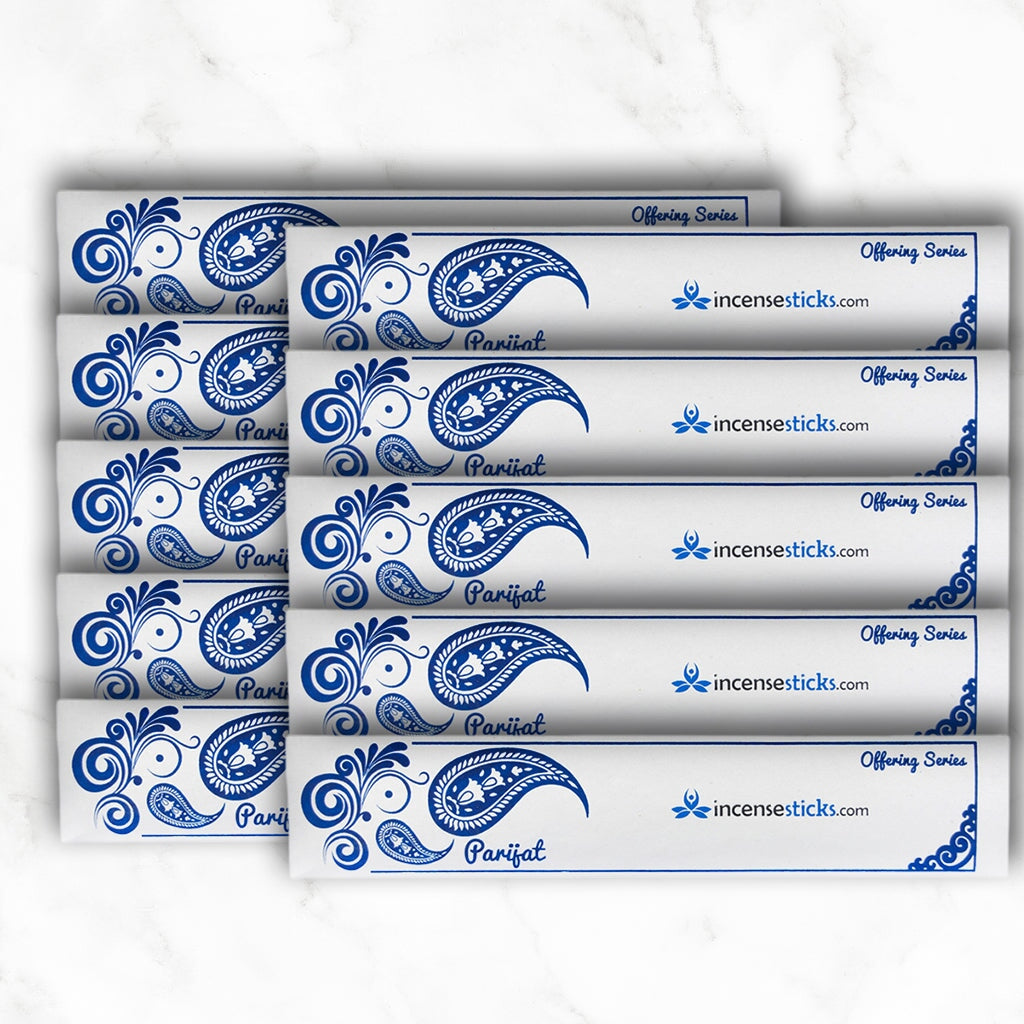Parijat Incense 10" 20 Sticks Offering incense 10 Packs 