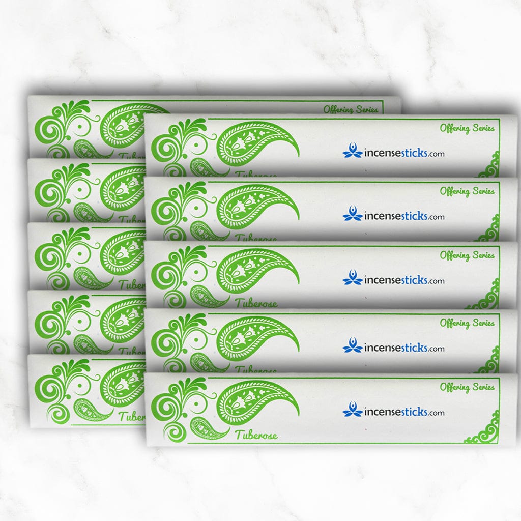 Tuberose Incense 10" 20 Sticks Offering incense 10 Packs 