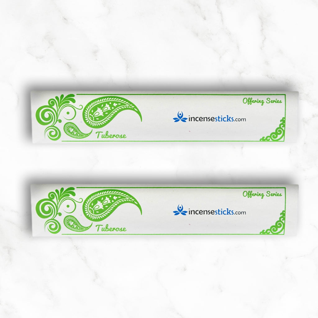 Tuberose Incense 10" 20 Sticks Offering incense 2 Packs 