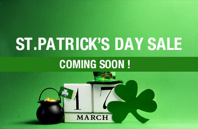 St.Patrick’s Day Sale 2026 - Coming Soon!